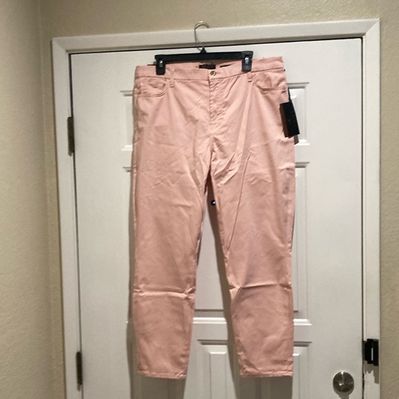 Jen 7 by7 for all mankind pink enhance me sculpting panel ankle skinny pants - Picture 1 of 1